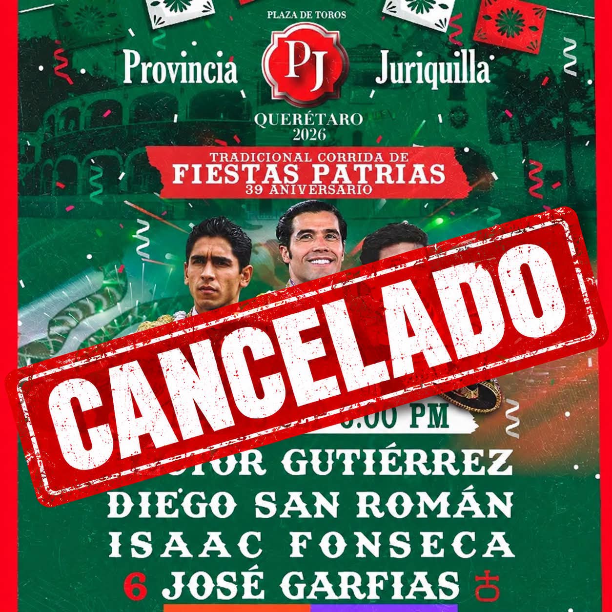 ¡Se suspende la corrida de aniversario en Provincia Juriquilla tras resolución judicial! 🚨🐂