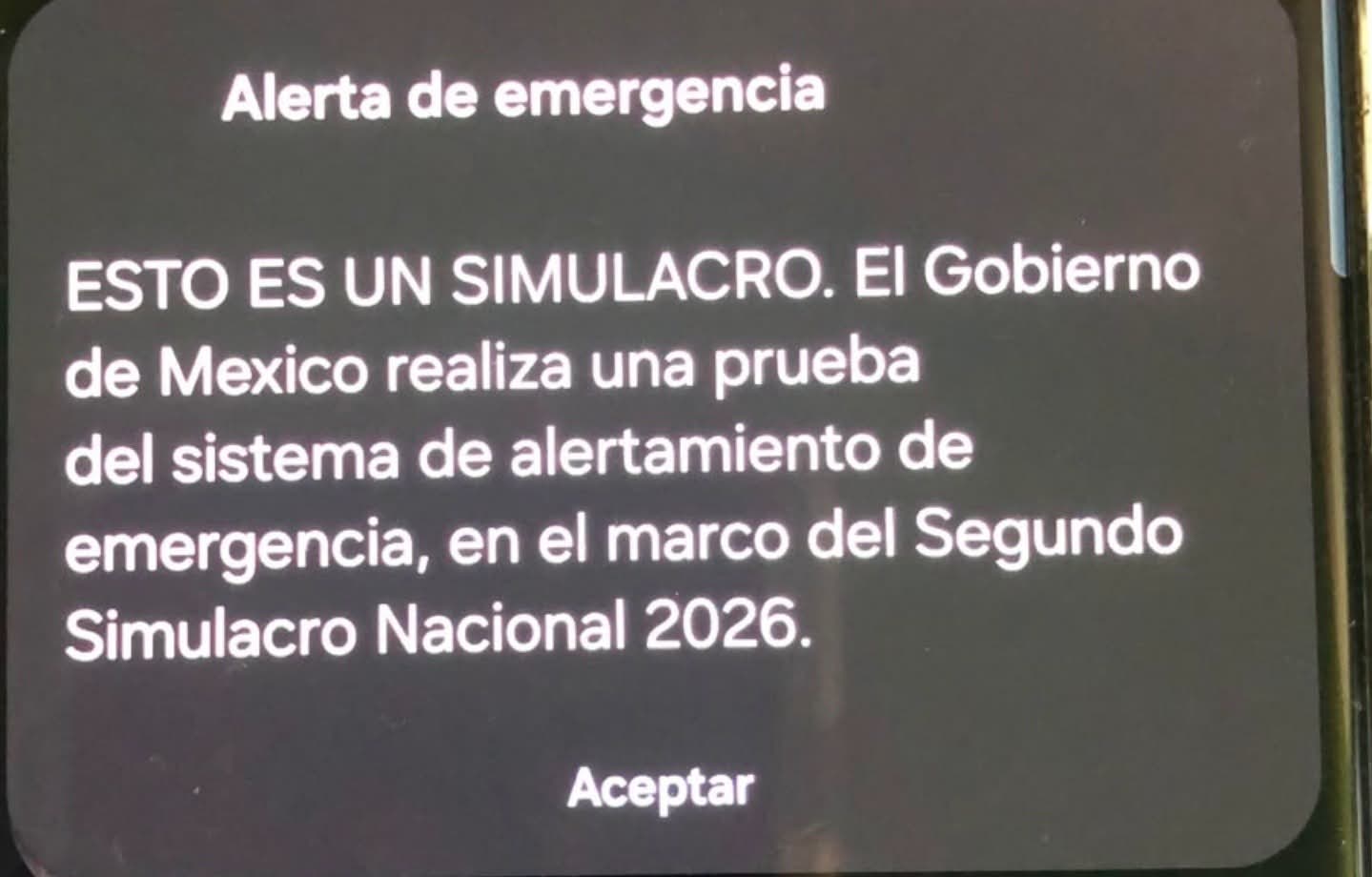🚨🇲🇽 33 millones participan en el segundo simulacro nacional 2026