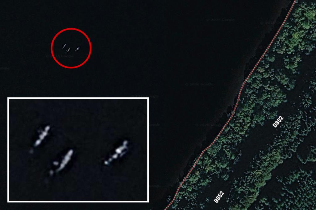 🐉🌊 ¿Nuevos “Nessies”? Google earth capta tres formas misteriosas en Loch Ness, Escocia