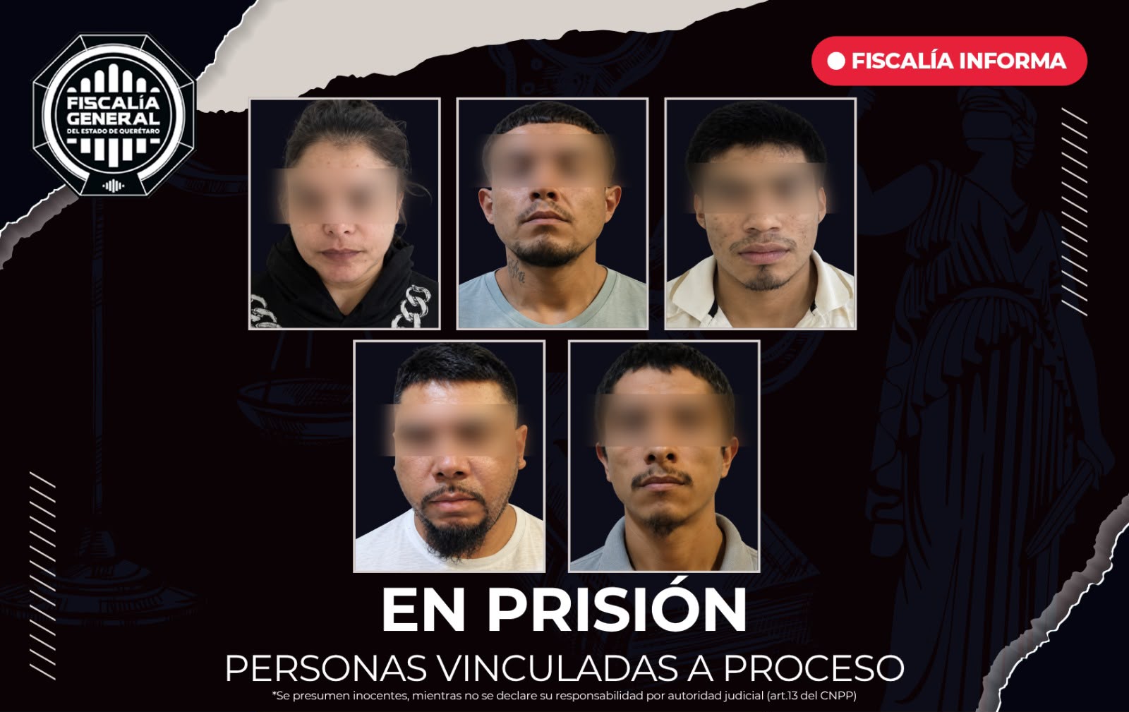 ¡Vinculan a proceso a cinco personas por desaparición cometida por particulares en Landa de Matamoros! 🚨⚖️🛡️