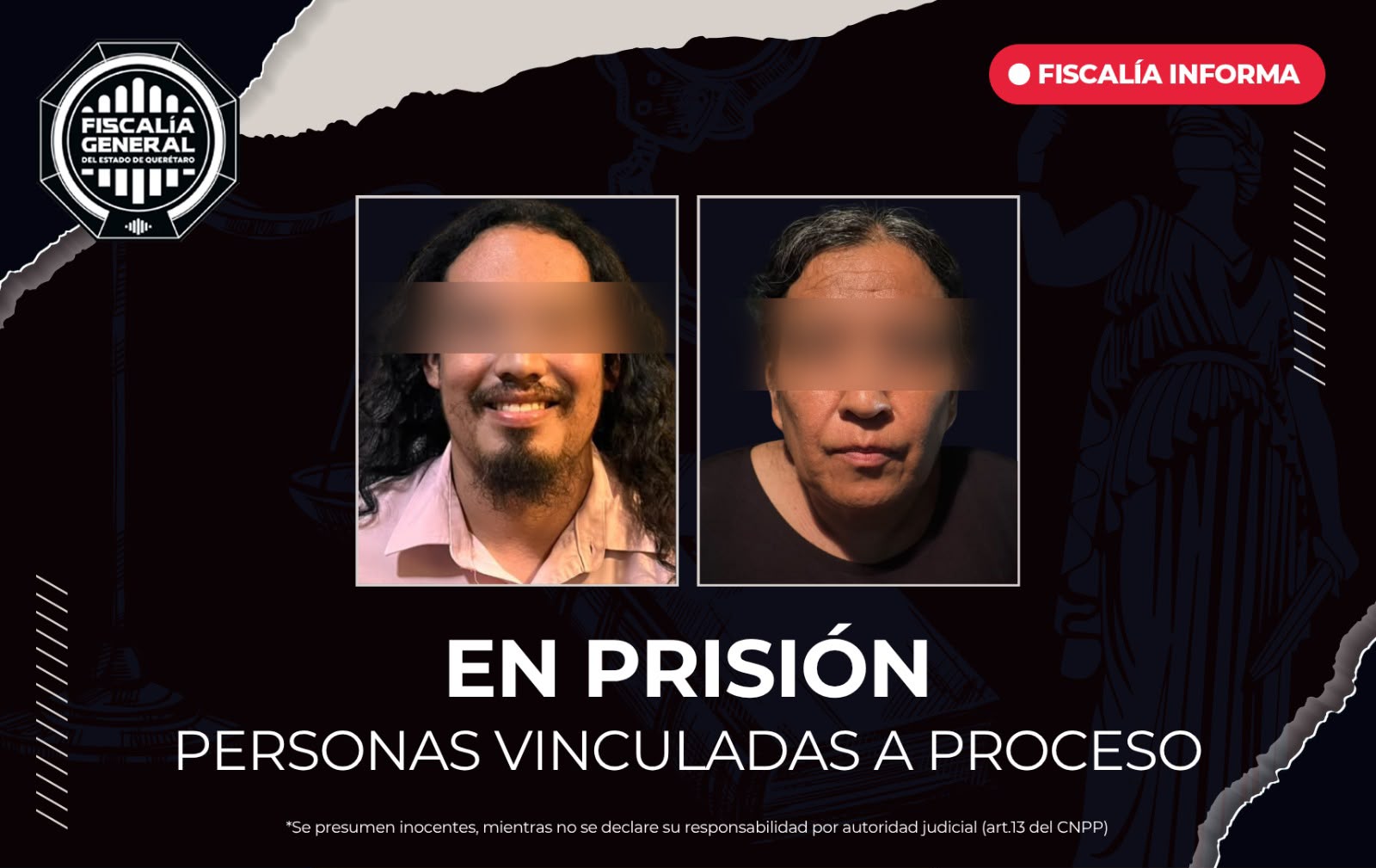 ¡Vinculan a proceso a dos personas más por la retención ilegal de tres menores de edad en Pinal de Amoles! 🚨⚖️🛡️