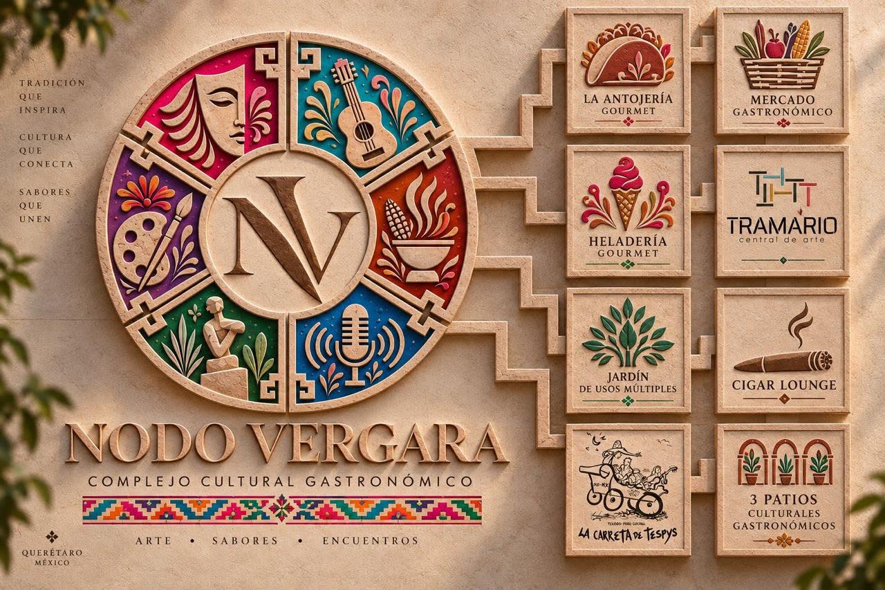 ¡Nace un nuevo referente cultural y gastronómico en el corazón del Centro Histórico de Querétaro! 🏛️🎭🍷
