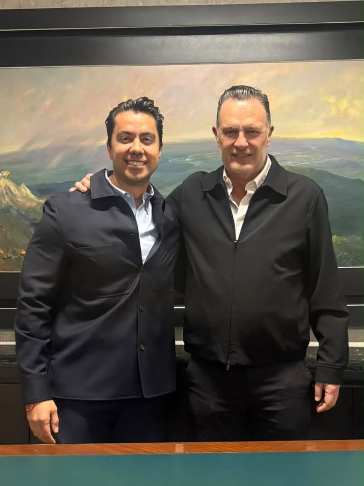 🔵🤝 Mauricio Kuri destaca unidad con Felipe Fernando Macías Olvera en medio del escenario político rumbo al 2027