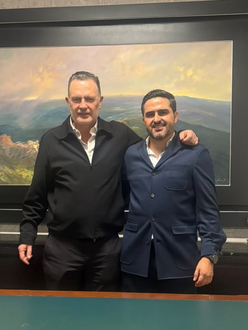 Mauricio Kuri se reúne con Agustín Dorantes 🔵
