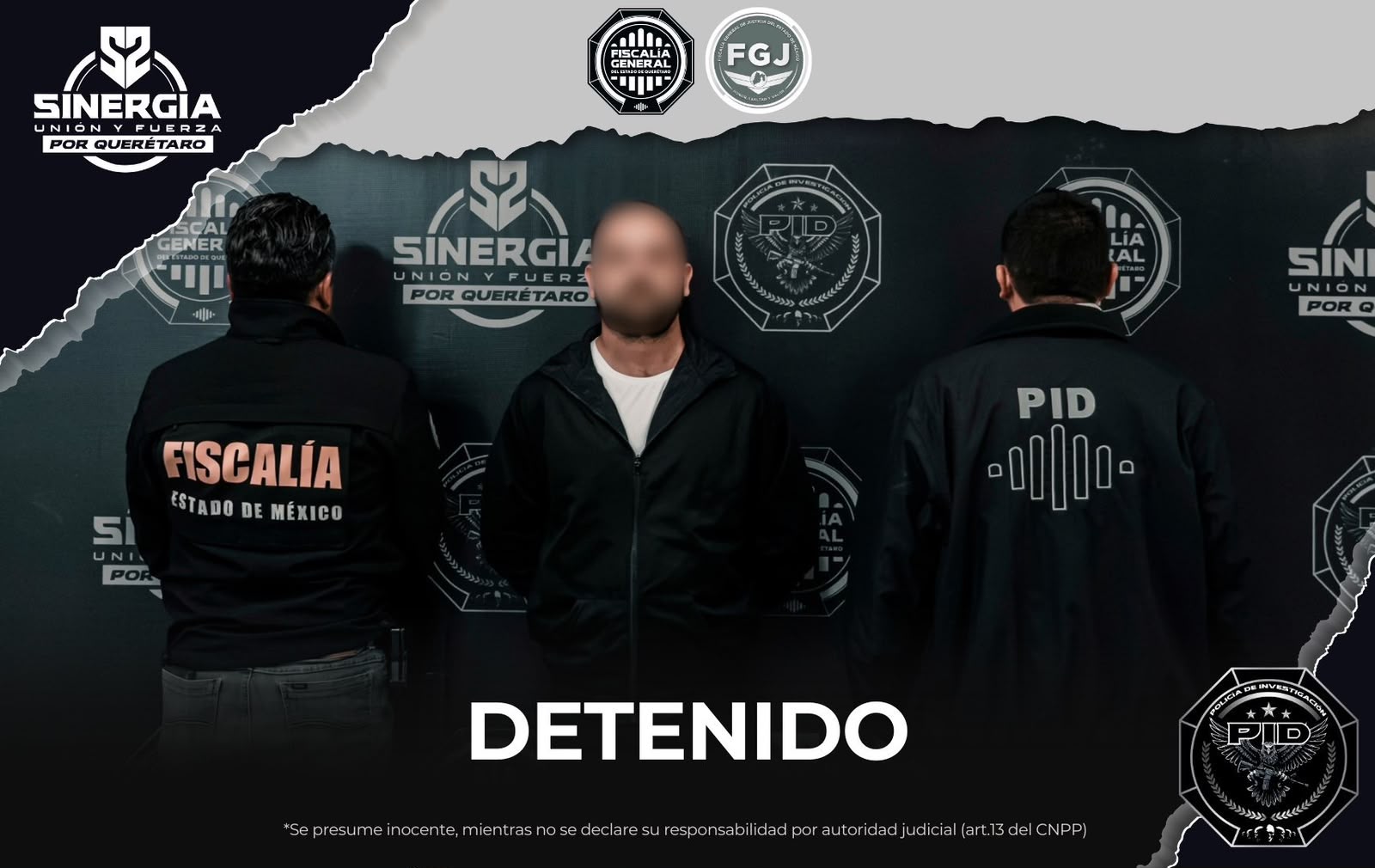 ¡Sinergia regional contra la delincuencia! Detienen en Querétaro a sujeto buscado por extorsión en el Estado de México ⚖️🚨🛡️