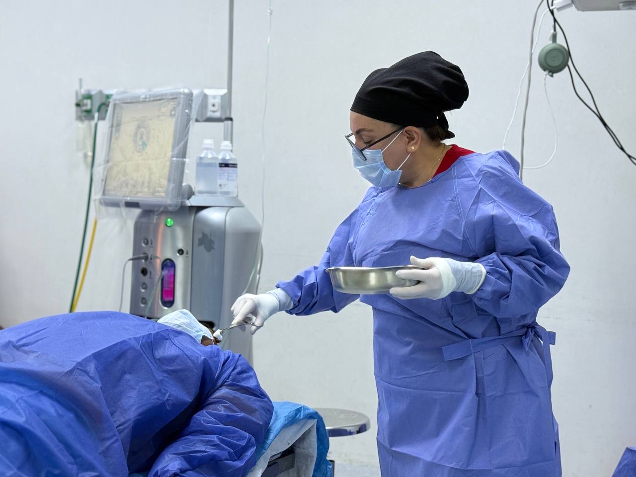 200 pacientes reciben cirugía de catarata en Querétaro