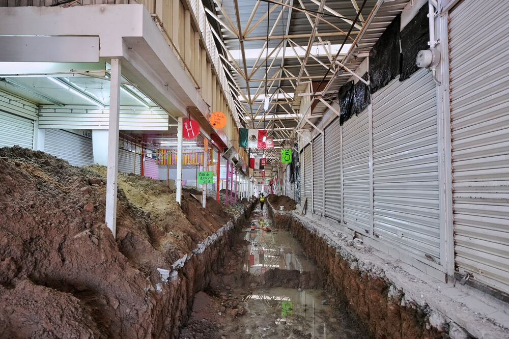 Remodelación del mercado Escobedo busca concluir antes de cerrar el año